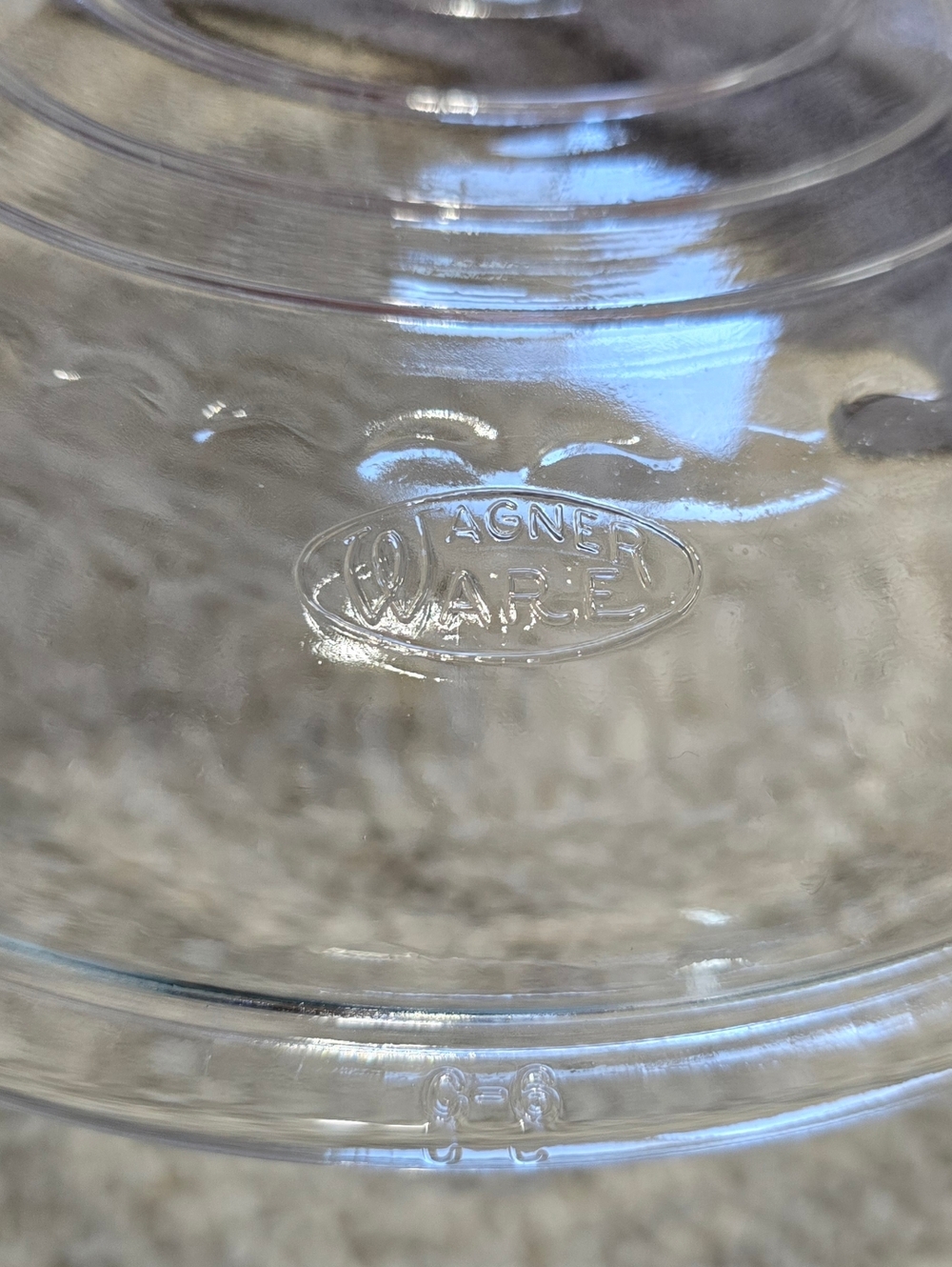 Wagner Ware C-6 Round Dome Clear Self Basting Lid